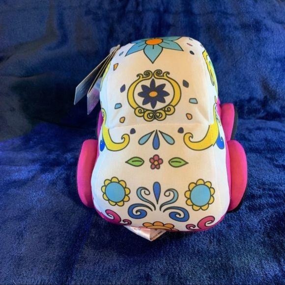 Disney Parks Coco Day of The Dead Skull Sugar Car Plush - Picture 5 of 10